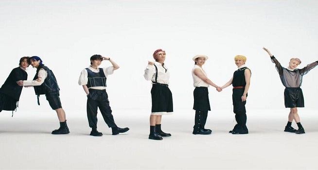 BTS merilis single berbahasa Inggris anyar mereka Butter sekaligus video musiknya, Jumat (21/05/2021). (Dok. Soompi)