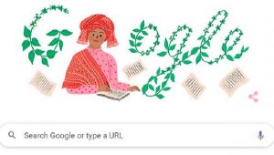 Google Doodle hari ini memajang gambar Sariamin Ismail, seorang novelis wanita pertama di Indonesia sebagai bentuk perayaan ulang tahun ke-112