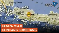 111 Gempa Guncang Jawa Barat Selama Maret 2026, BMKG Imbau Warga Tetap Tenang