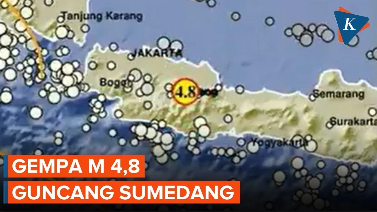 111 Gempa Guncang Jawa Barat Selama Maret 2026, BMKG Imbau Warga Tetap Tenang