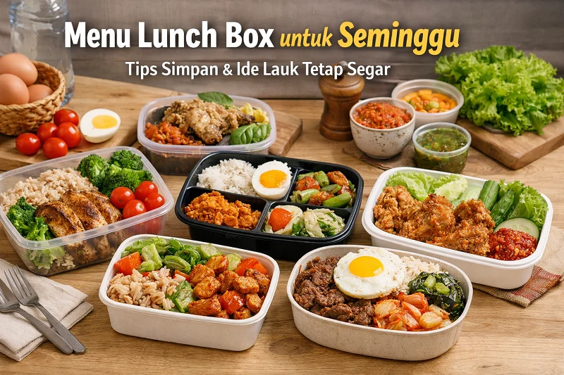 25 Ide Menu Makan Siang Praktis dan Lezat untuk Kantor maupun Rumah