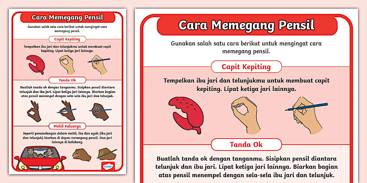 5 Cara Praktis Memperbaiki Genggaman Pensil Anak Agar Lebih Nyaman Saat Menulis