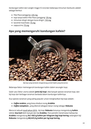 7 Nutrisi Penting dalam Kopi yang Lebih Berharga dari Sekadar Kafein