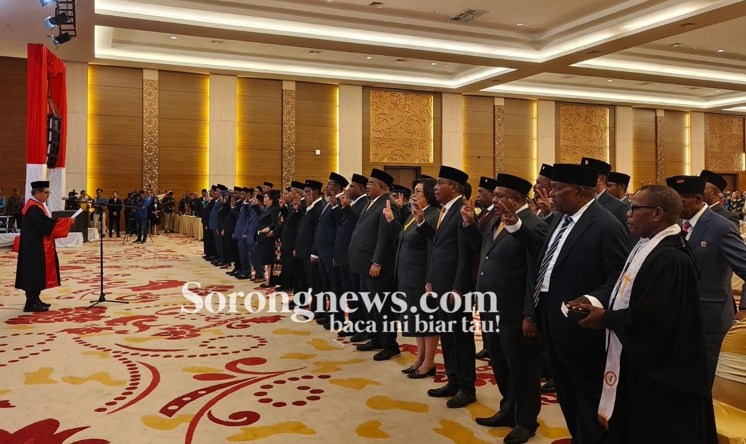 Abdul Fattah Iriwa Resmi Dilantik Imam Muda di Sorong, Papua Barat Daya: Upacara Takabbir Suku Kokoda