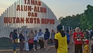 Alun‑Alun Depok Jadi Magnet Rekreasi Murah di Akhir Pekan, Fasilitas Gratis Tarik Ribuan Keluarga