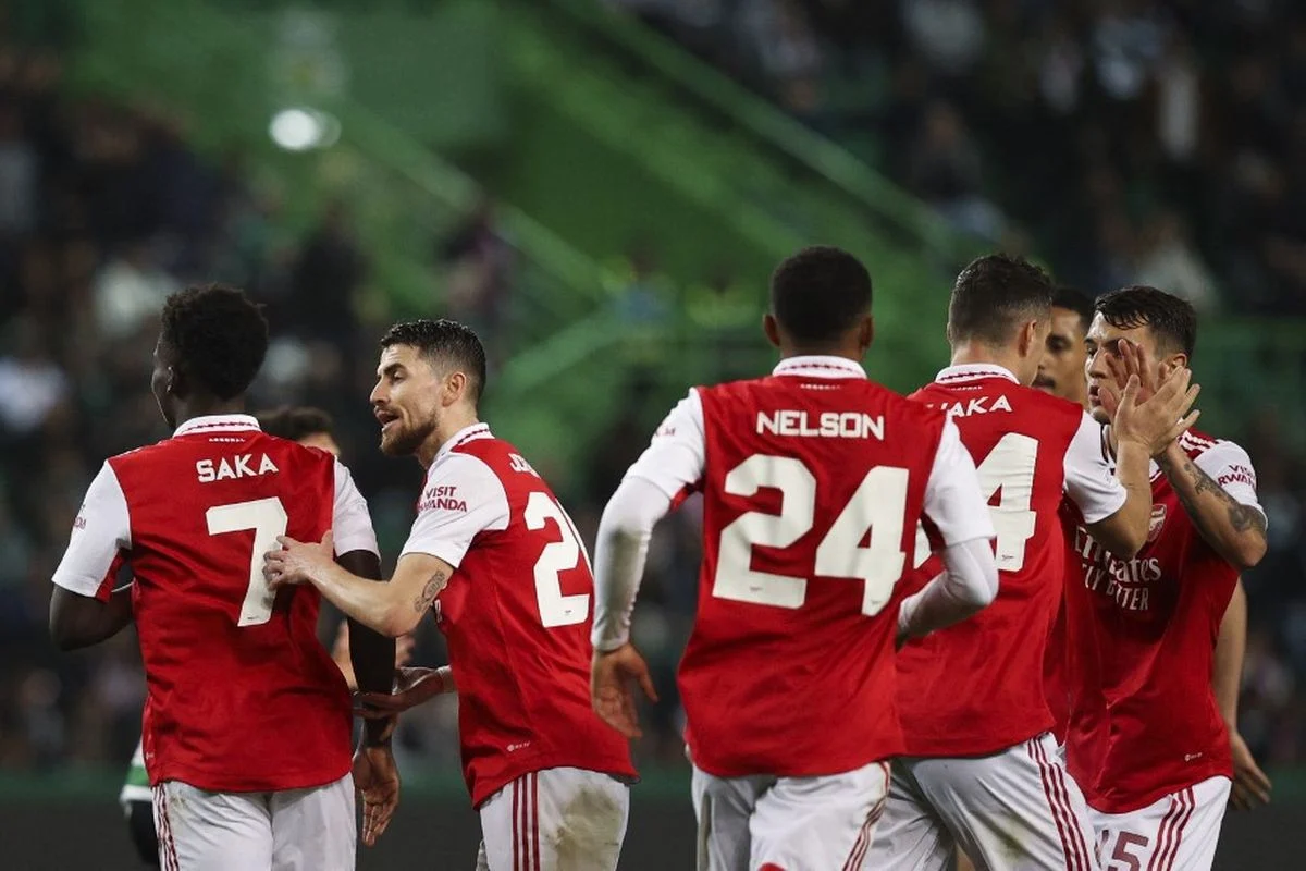 Arsenal Tanpa Saka dan Timber Hadapi Sporting CP di Leg Pertama Liga Champions