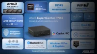 Asus ExpertCenter PN55: Mini PC AI Copilot+ Bertenaga Ryzen AI 400 Series Siap Dominasi Ruang Kerja Modern