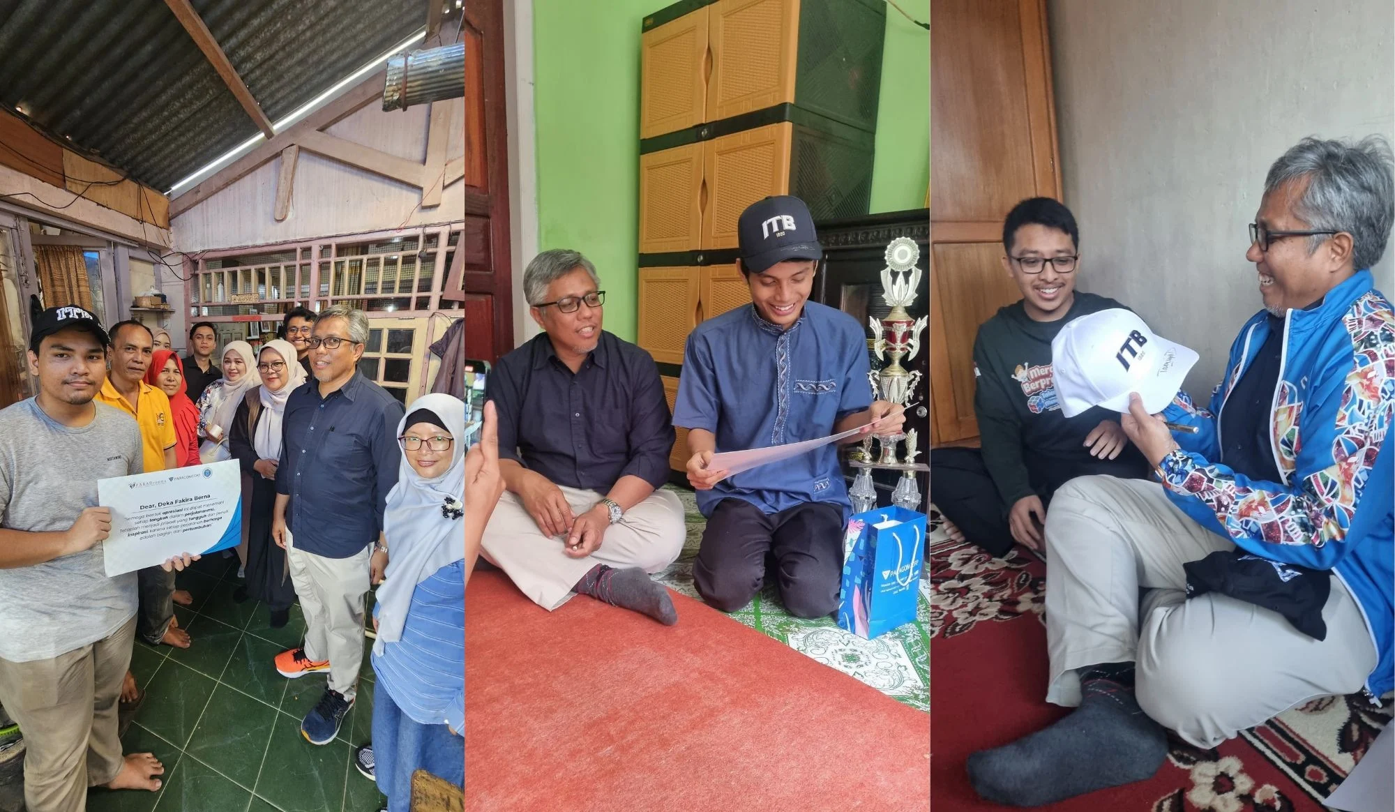 Asyifa Raih Prestasi SNBP ITB, Rektor ITB Jemput Siswi SMA Pariaman di Desa Apar