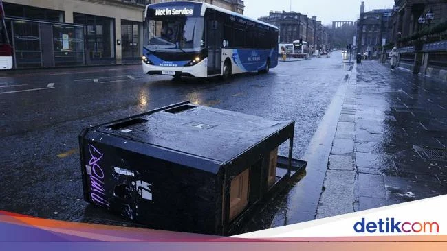 Badai Dave Mengguncang Inggris: Angin 90 mph Menyambut Akhir Pekan Paskah