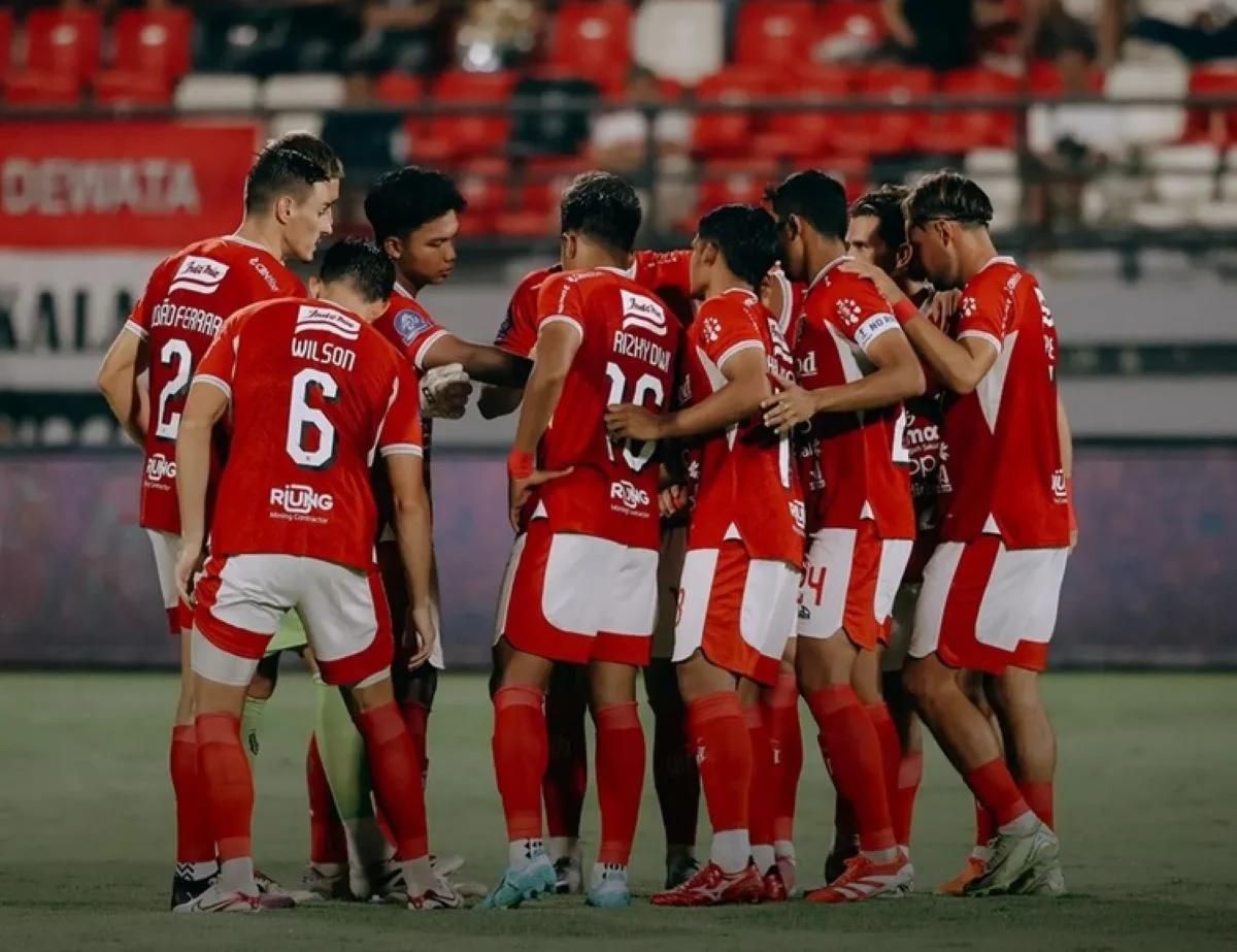 Bali United Jaga Momentum Menjelang Laga Penentu Lawan Persib Bandung