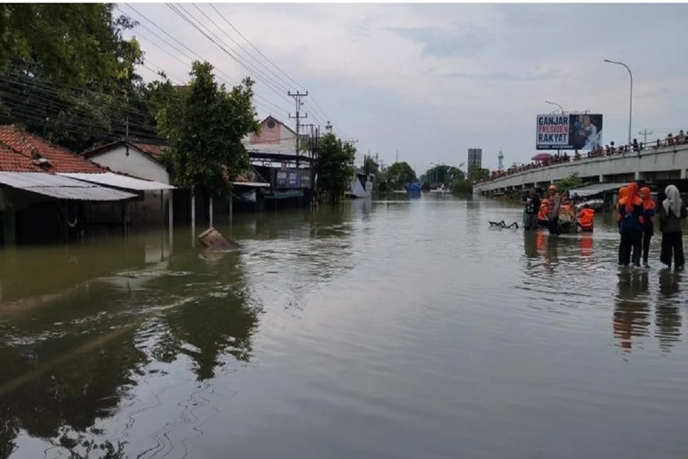 Banjir Parah di Empat Kecamatan Demak, 1 Orang Hilang dan Lebih dari 4.000 Jiwa Terdampak