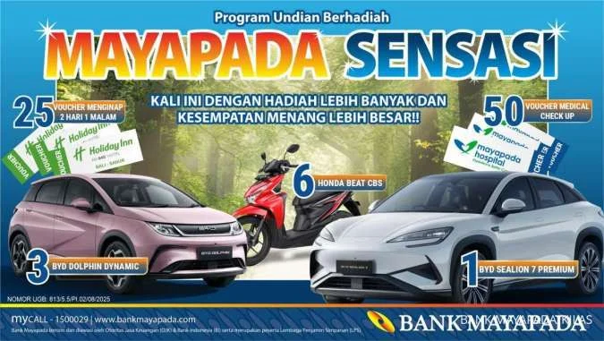 Bank Mayapada Umumkan Pemenang Mayapada Sensasi, Apresiasi Besar untuk Nasabah Setia
