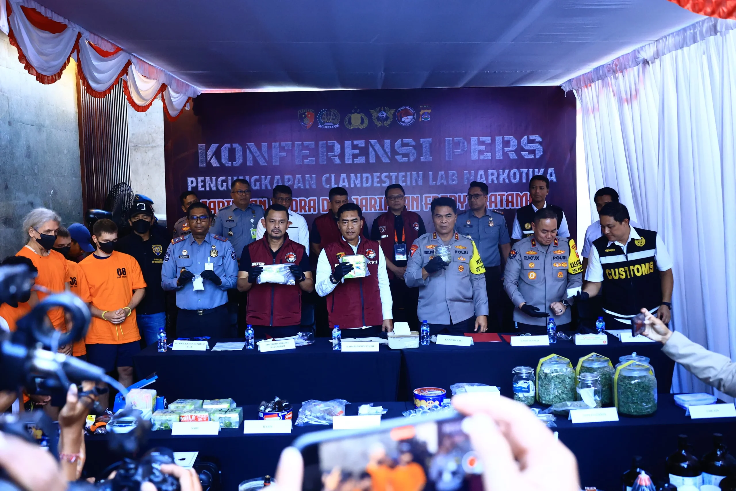 Bareskrim Polri Bongkar Rantai Peredaran Narkoba di Dua Klub Malam Bali, Puluhan Pelaku Ditangkap