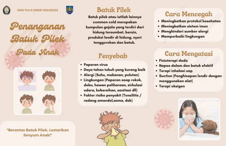 Batuk Pilek pada Anak: Harus Tetap Sekolah atau Istirahat di Rumah? Ini Solusi Pakar