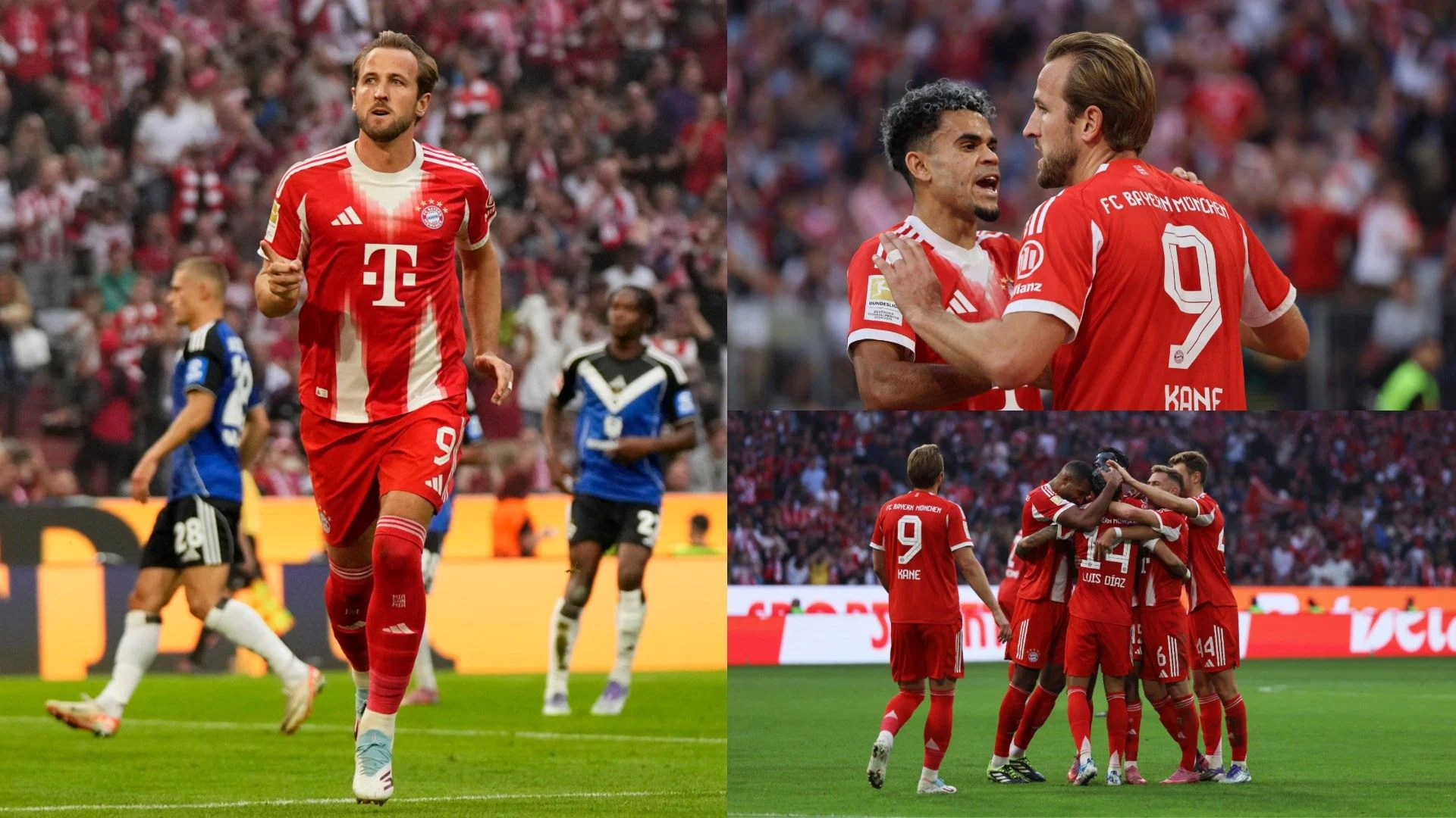 Bayern Munich Tundukkan Real Madrid 2-1, Harry Kane dan Luis Diaz Jadi Mimpi Buruk di Santiago Bernabéu