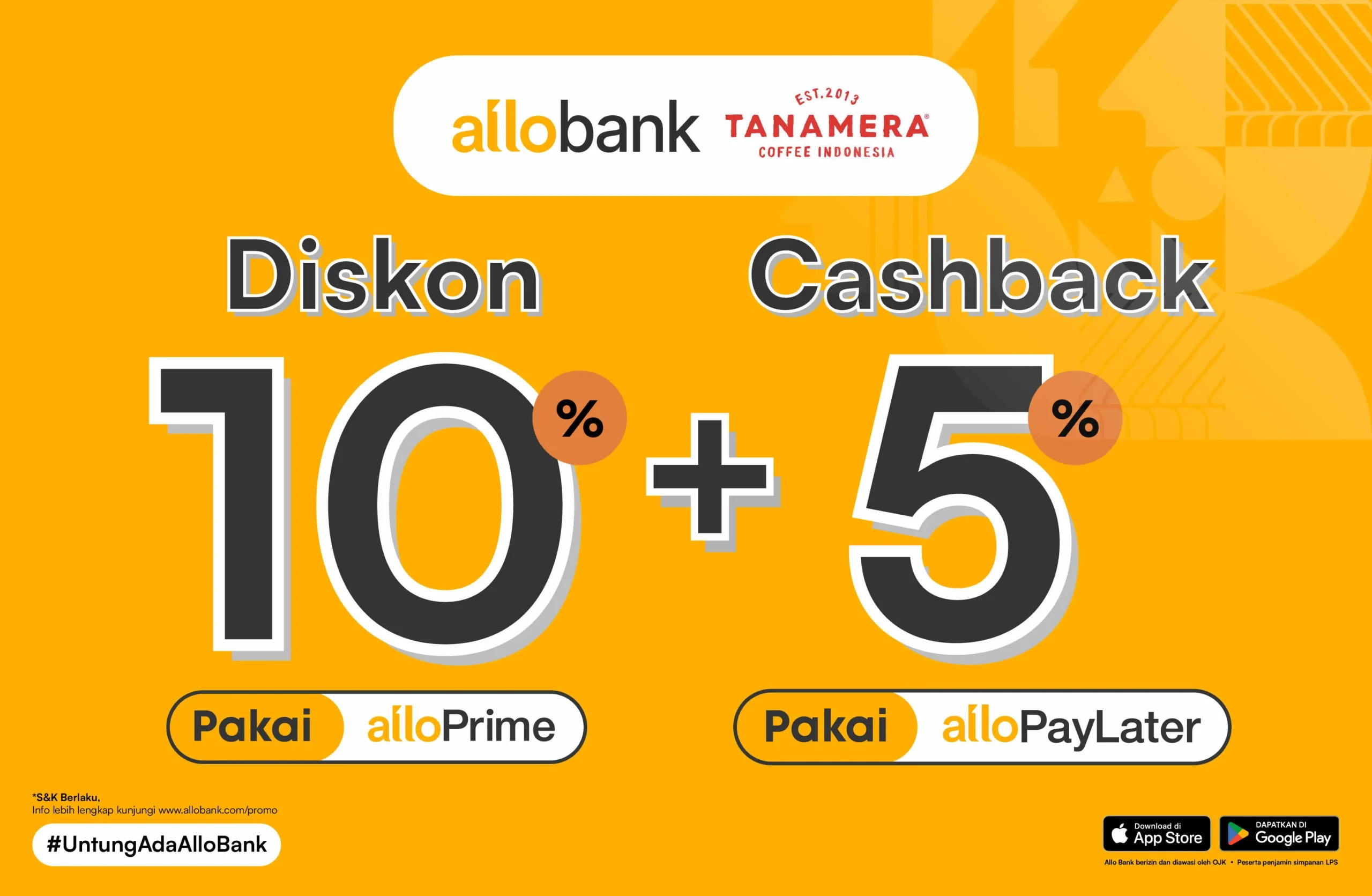 Belanja Brand High-End Lebih Hemat: Diskon 20% & Cashback 5% via Allo Paylater