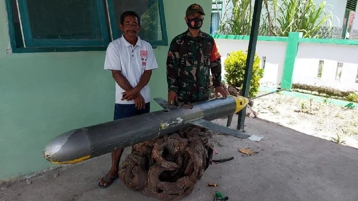 Benda Misterius Diduga Drone Bawah Laut China Ditemukan Nelayan di Gili Trawangan, NTB