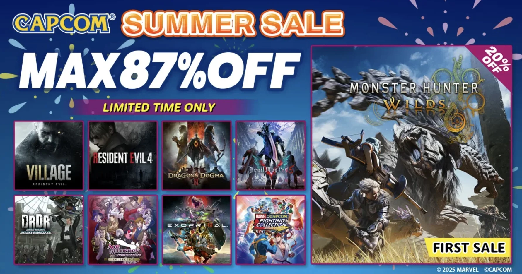 Capcom Spring Sale 2026: Diskon Hingga 90% untuk Resident Evil dan Franchise Populer Lainnya