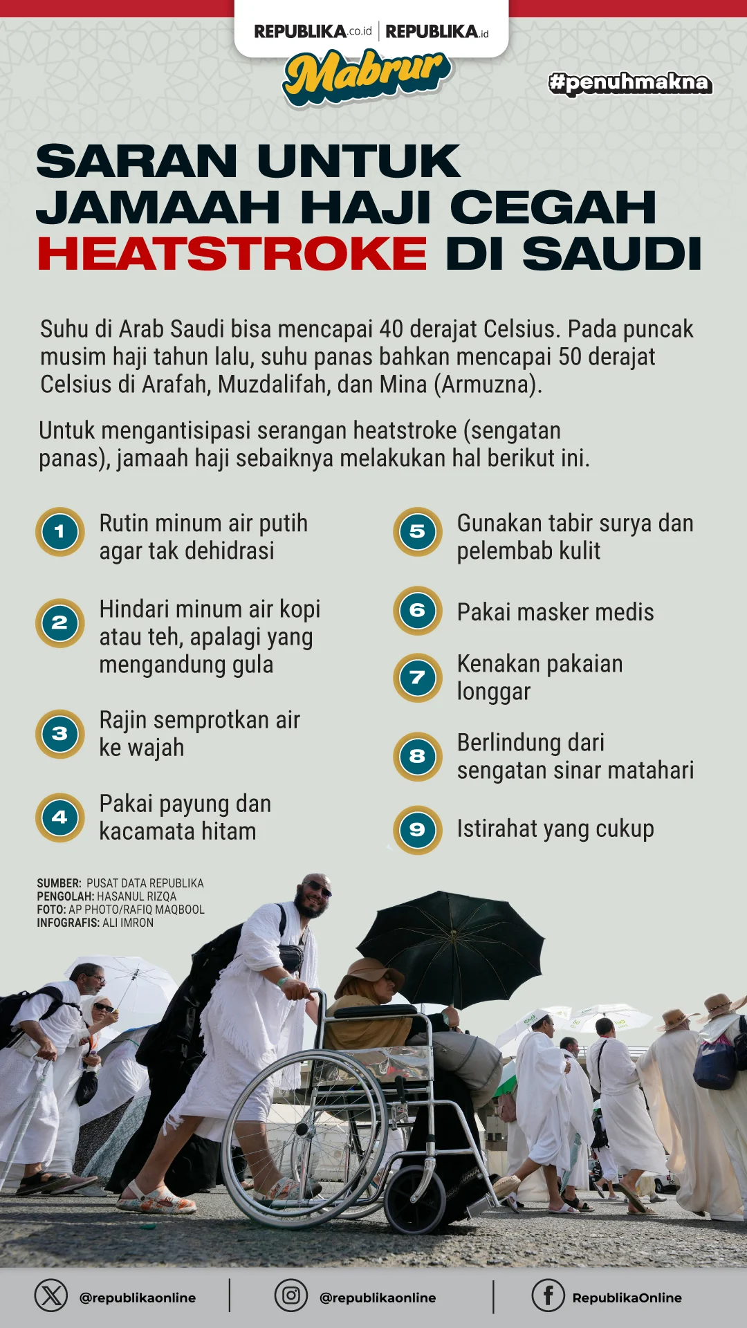 Cuaca Ekstrem di Saudi Ancaman bagi Jamaah: 5 Tips Haji Penting yang Tak Boleh Diabaikan