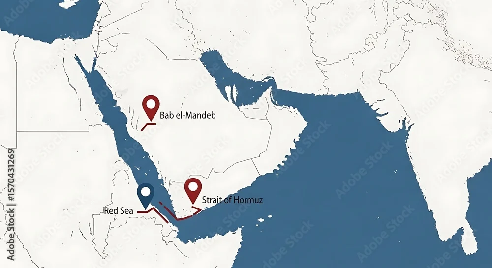 Dampak Blokade Selat Bab Al-Mandeb oleh Iran: Ancaman pada Rantai Pasokan Global