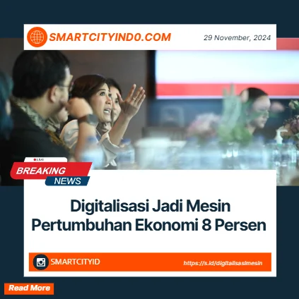 Digitalisasi & AI Jadi Mesin Pertumbuhan Baru, Ekonomi Indonesia Diproyeksikan Capai Rp 1,656 Triliun
