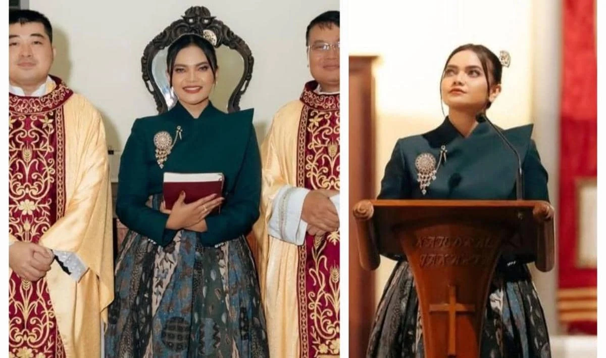 Duet Sisca Saras dan Citra Scholastika Persiapkan Mazmur Memukau di Katedral pada Malam Paskah