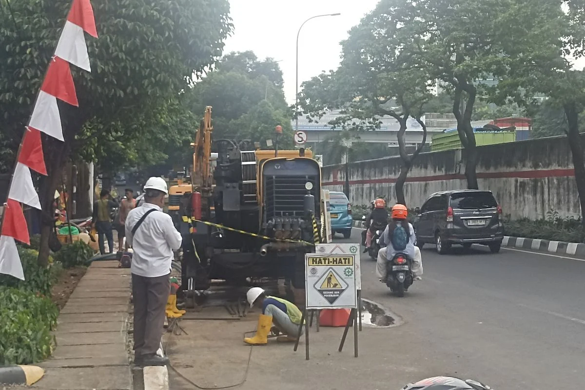 Empat Pekerja Konstruksi Tewas Akibat Gas Tanki Air di Jalan TB Simatupang, Jakarta Selatan
