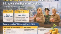 Gaji Ke-13 ASN 2026 Diperkirakan Cair di Juni, Kebijakan Efisiensi Anggaran Mengguncang