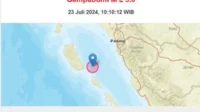 Gempa M5,7 Guncang Mentawai, BMKG Pastikan Tidak Berpotensi Tsunami