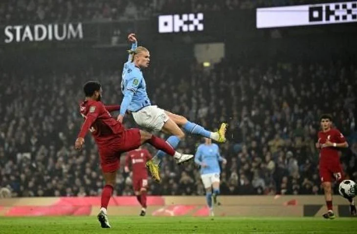 Haaland Terpesona pada Umpan Silang Semenyo, Tiga Gol Manis Bantu City Kalahkan Liverpool