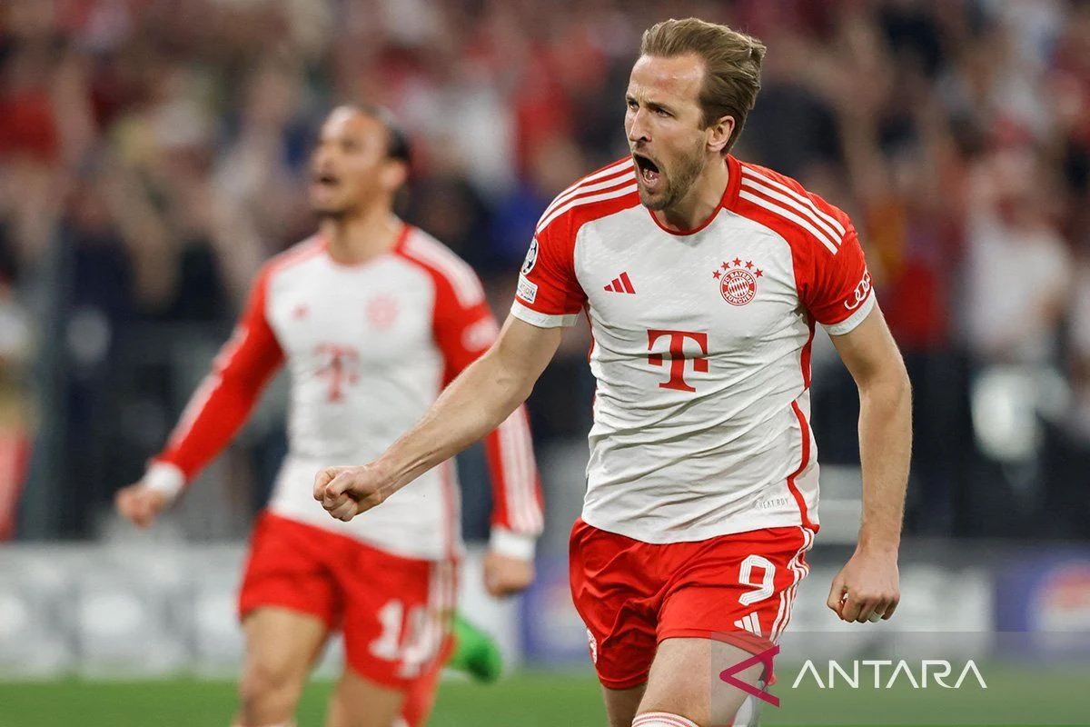 Harry Kane Bawa Bayern Munich Keunggulan, Real Madrid Gagal Membalikkan Kekalahan di Laga Thriller