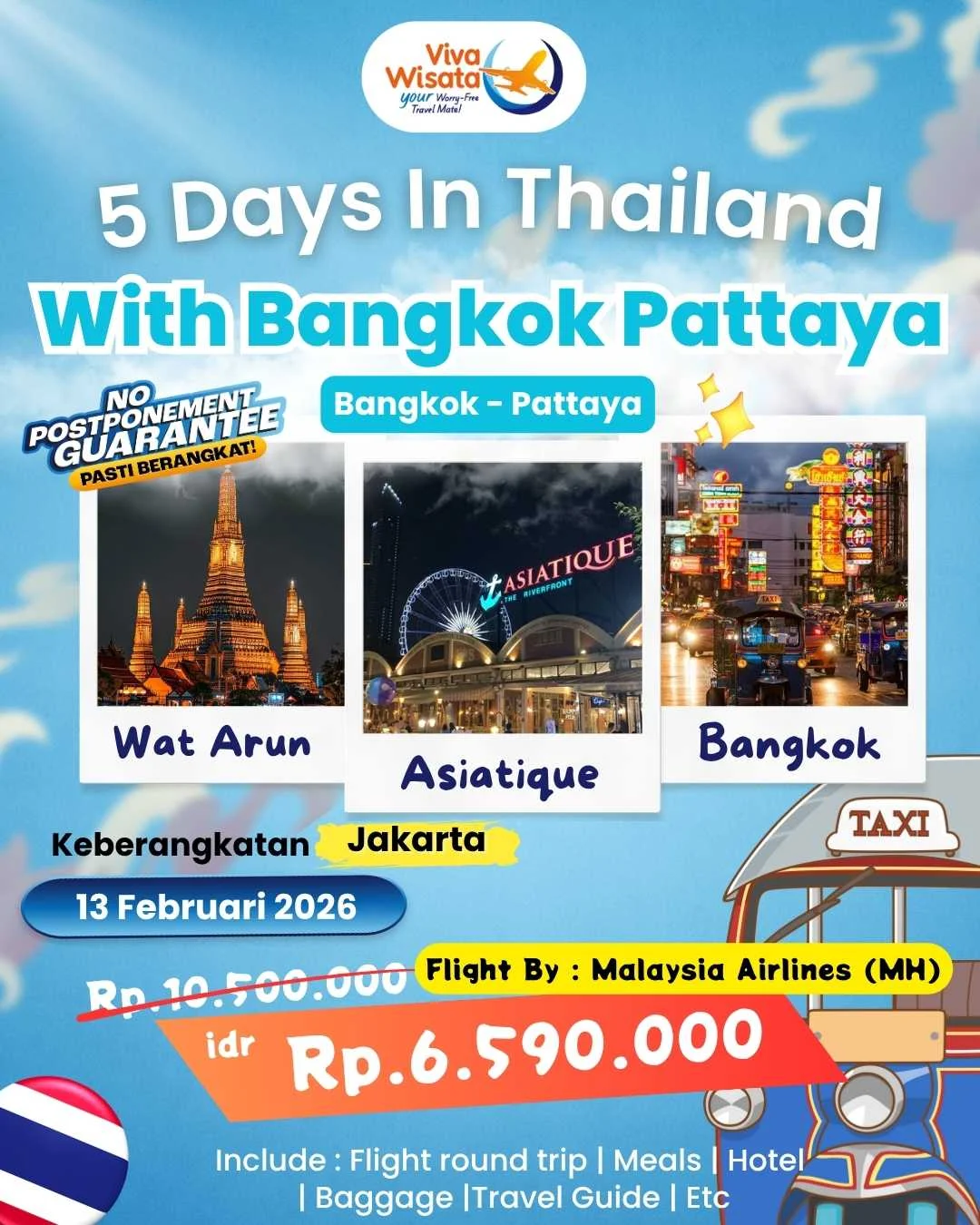 Haruka Nakagawa Seru-Seruan di Thailand: Liburan Mewarnai Bangkok dengan Keceriaan