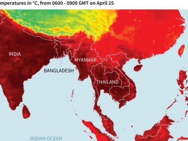 India Terjangkit Gelombang Panas Ekstrem, Suhu Mencapai 46,9°C
