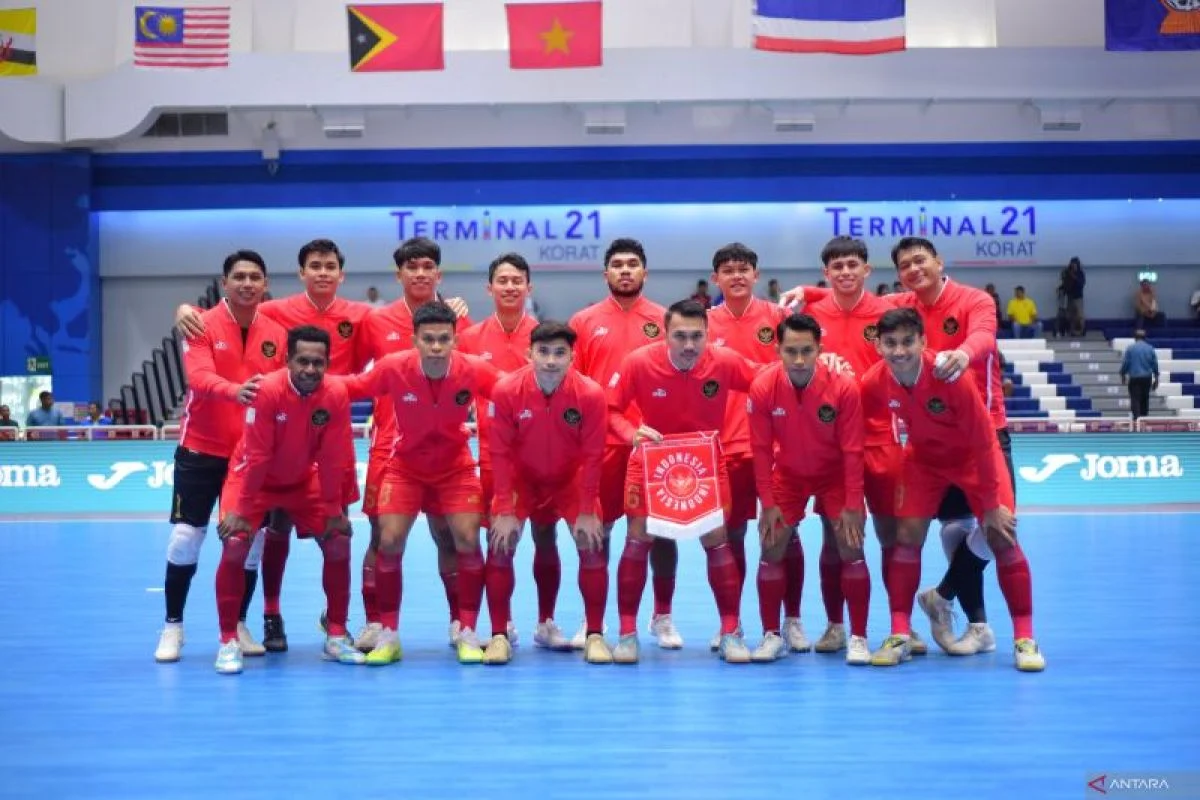 Indonesia Berbagi Poin Tertinggi di Grup B Piala AFF Futsal 2026, Persaingan Ketat Menuju Babak 8 Besar