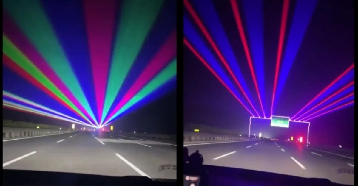 Inovasi Jalan Raya China: Lampu Laser Anti Mengantuk Tingkatkan Keselamatan Berkendara