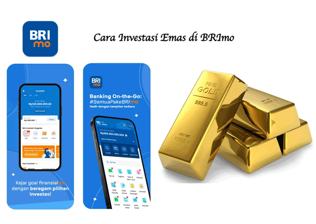 Investasi Emas Praktis lewat BRImo: Cicilan Ringan, Cashback Menggiurkan