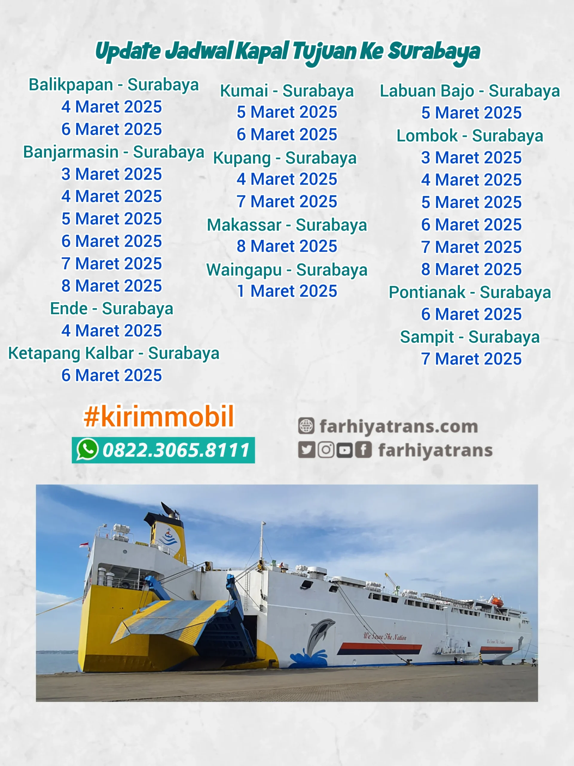 Jadwal Lengkap Kapal Surabaya‑Maumere DLU dan Pelni April 2026: Harga Tiket, Waktu Keberangkatan, dan Tips Perjalanan