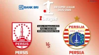 Jadwal Persija vs Persis Solo di SUGBK: Peluang Merapat Macan Kemayoran Pekan ke-30 BRI Super League 2025/2026