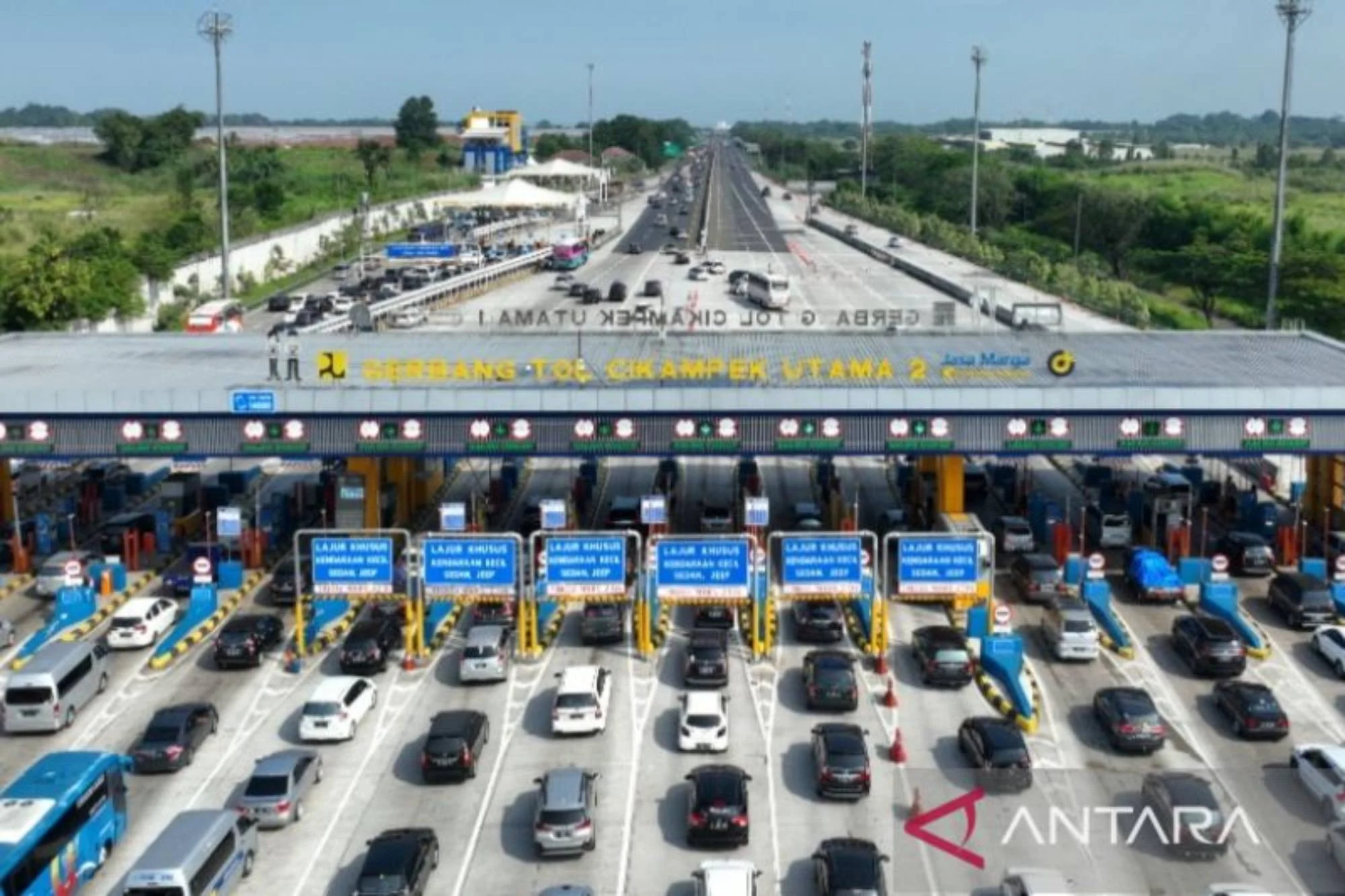 Jasamarga dan Polisi Akhiri Contraflow di Tol Jakarta‑Cikampek Usai Penurunan Volume Lalu Lintas Libur Panjang