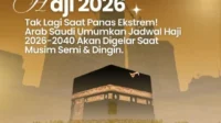 Jemaah Haji Kloter Pertama Berangkat 22 April 2026, Persiapan 100% Dikonfirmasi Menhaj
