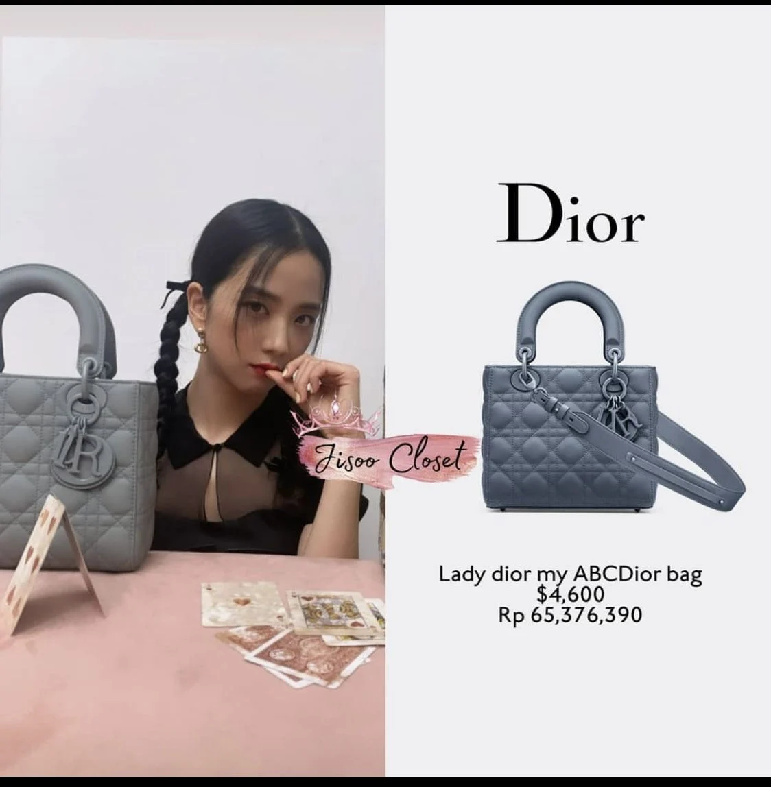 Jisoo BLACKPINK Hadiahkan Tas Dior Mewah ke Staf, Tulisan di Kartunya Bikin Heboh
