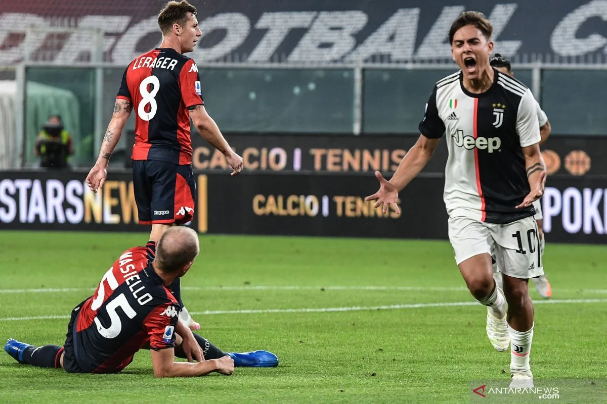 Juventus Tundukkan Genoa 2-0, Poin Penting di Puncak Klasemen Serie A