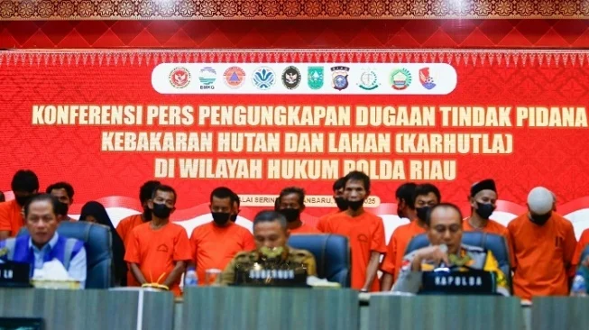 Kapolda Riau Tegaskan Tak Ada Ampun bagi Pembakar Hutan di Karhutla Bengkalis