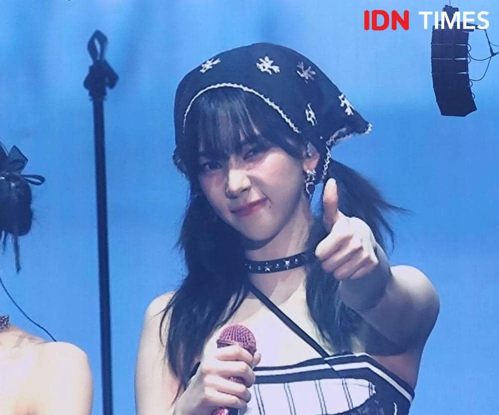 Karina aespa Ungkap Momen Menakutkan Petir di Langit Jakarta, Fans Antusias Menyambut Konser SYNK: aeXIS LINE