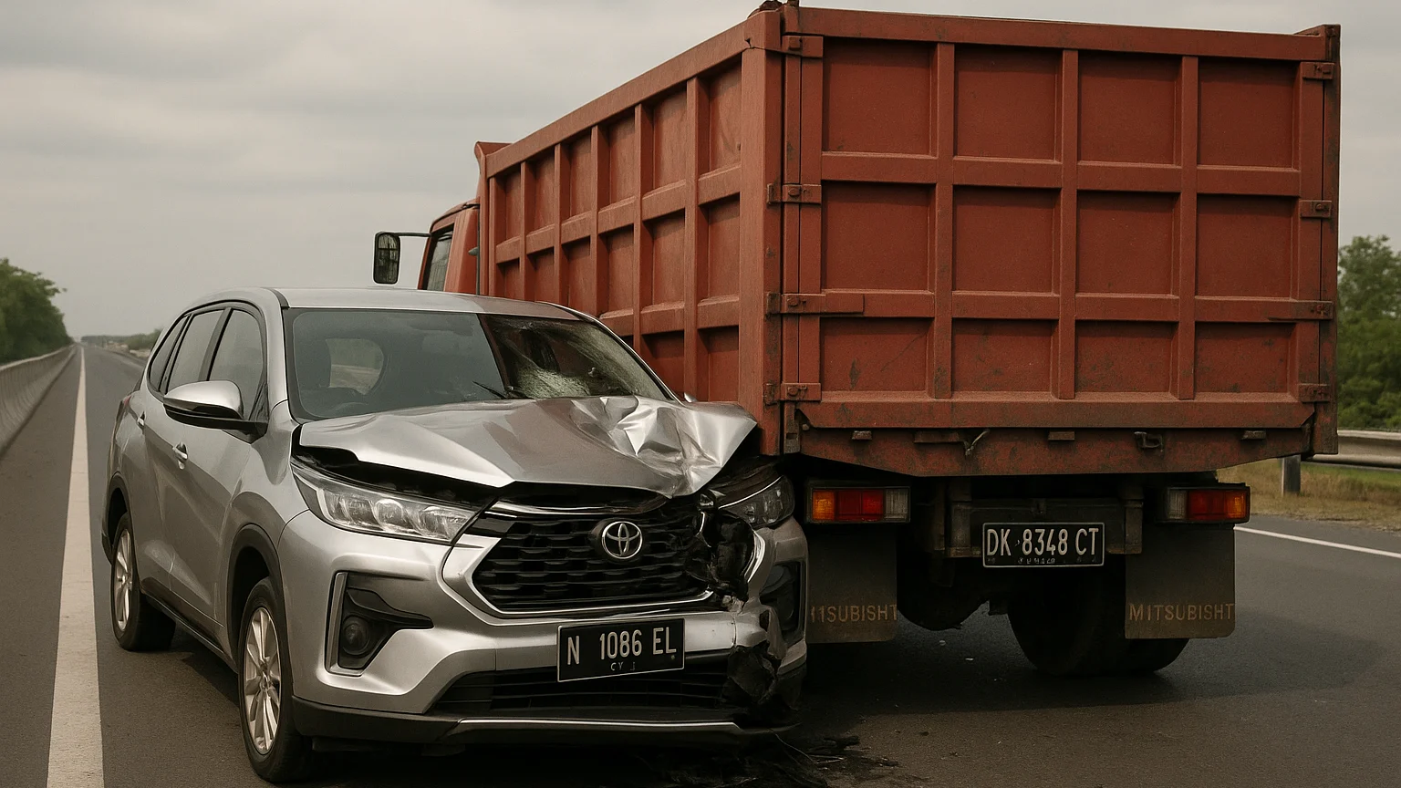 Kecelakaan di Tol Kemayoran: Mengungkap Identitas Pengemudi Innova dan Livina serta Pentingnya Blokir Pelat Nomor