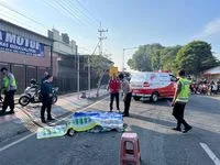 Kecelakaan Fatal di Blitar: Motor Tabrakan Truk di Gandusari, Pengendara Tewas