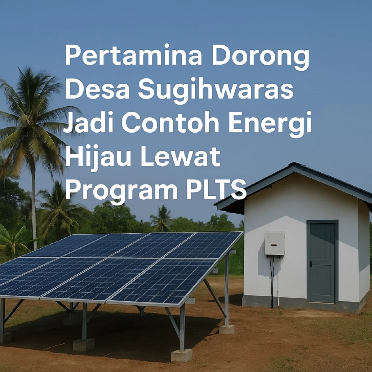 Kemdikbudristek Dorong PLTS Gantikan Diesel, Upaya Efisiensi Energi Nasional