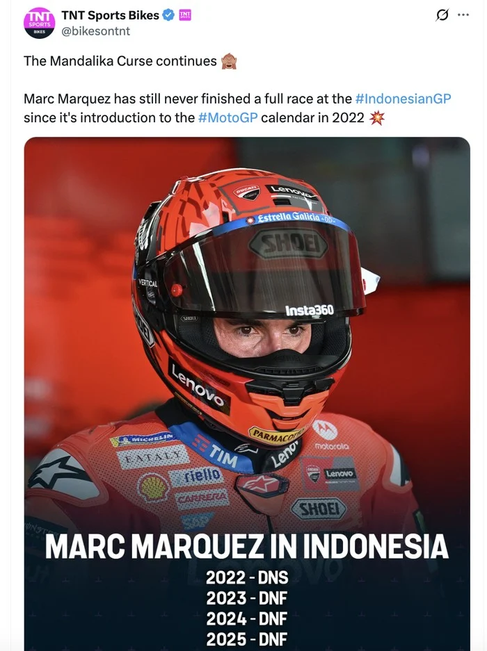 Marc Marquez Belum Pulih Total Pasca Crash Mandalika, Ducati Khawatir Akan Dampaknya di Sirkuit Berikutnya