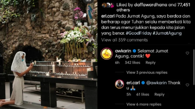Mengapa Erika Carlina Pilih Jumat Agung untuk Tedak Siten Putranya? Simak Penjelasannya