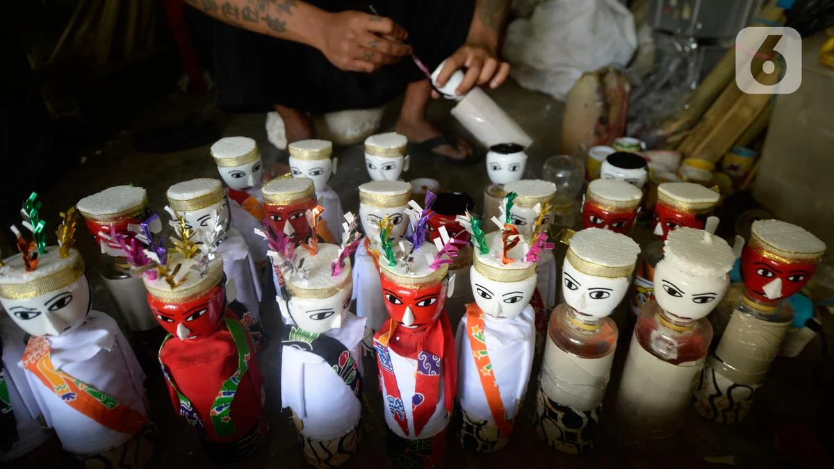 Mengenal Lebih Dekat Pengrajin Ondel-Ondel Betawi di Cipondoh, Tangerang